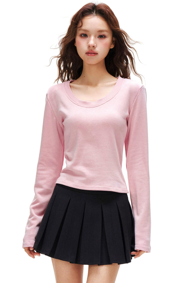 Cashmere Velvet Slim Sweater