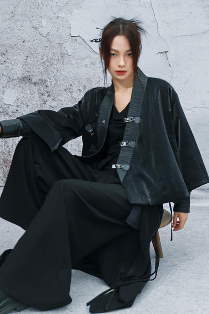 ブライトシルクプリーツジャケット