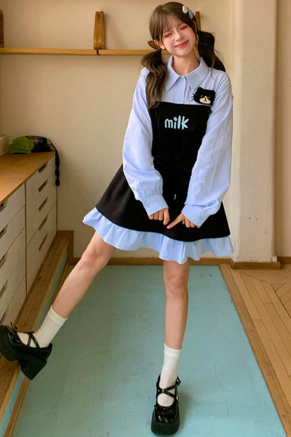 キャットイアーフーデッドドレス