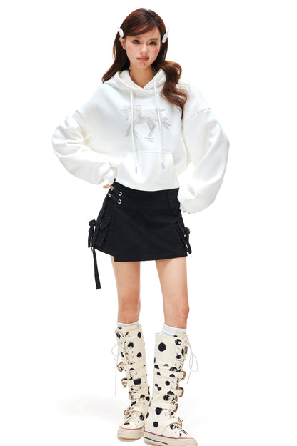 Pegasus Print Hooded Sweatshirt