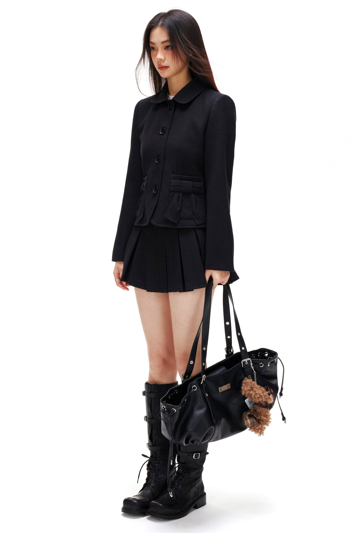 Retro Preppy Doll Color Suit Setup