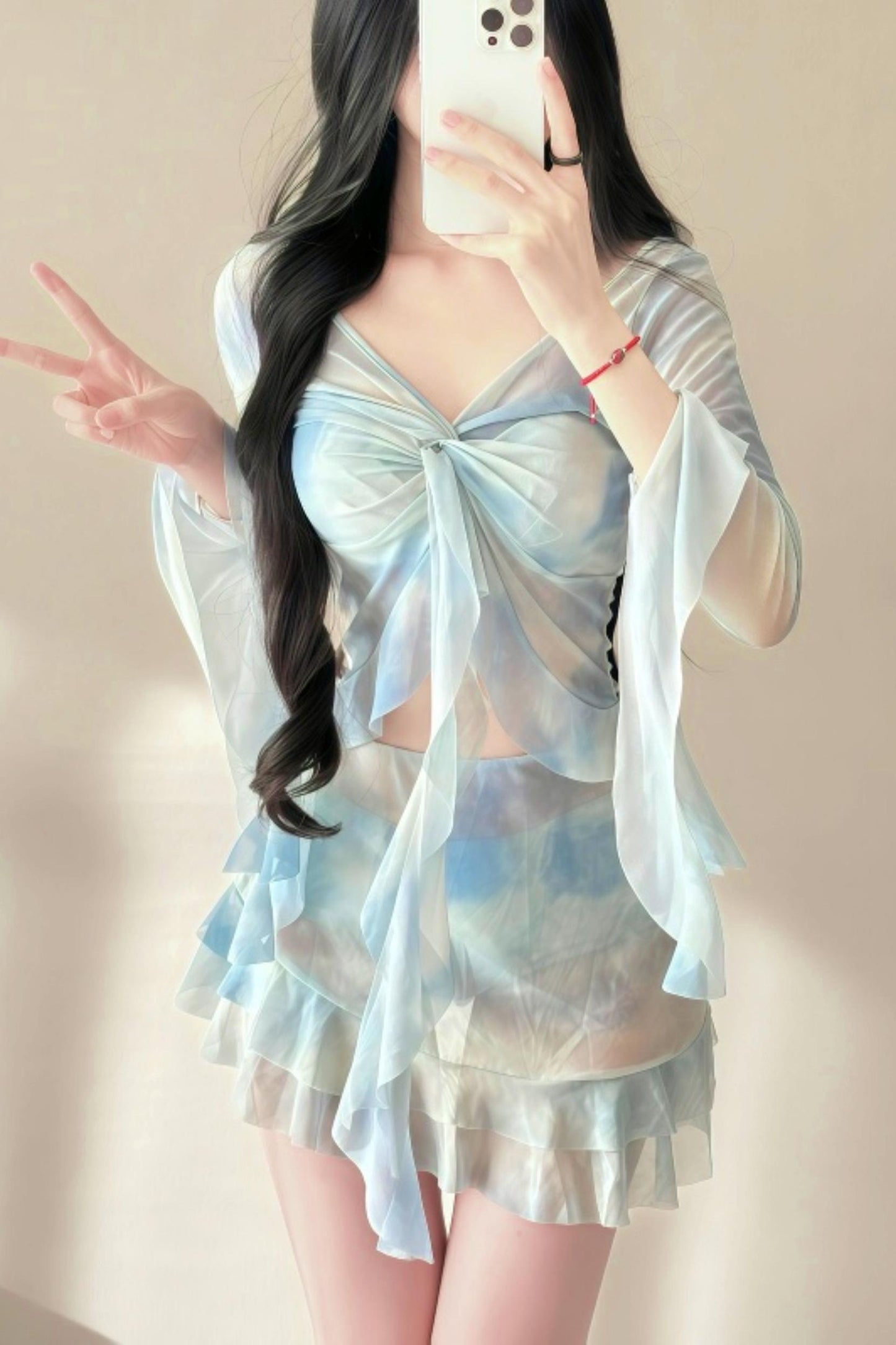 머메이드 시폰 수영복