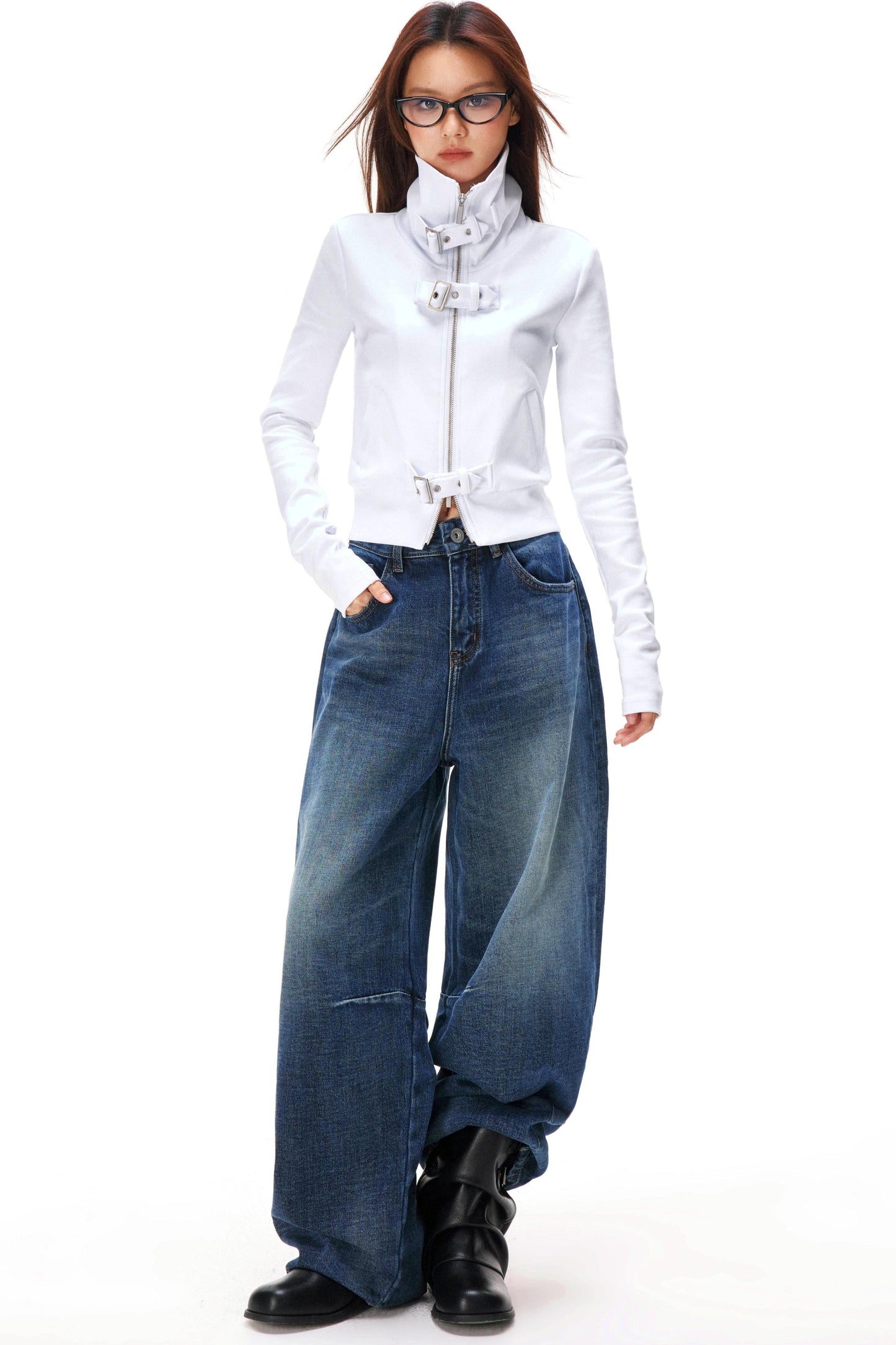 レトロウォッシュドパンツ