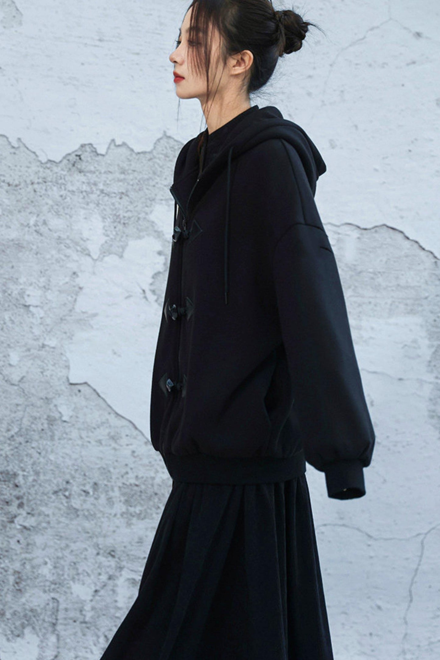 Hooded Fleece Winter Jacket