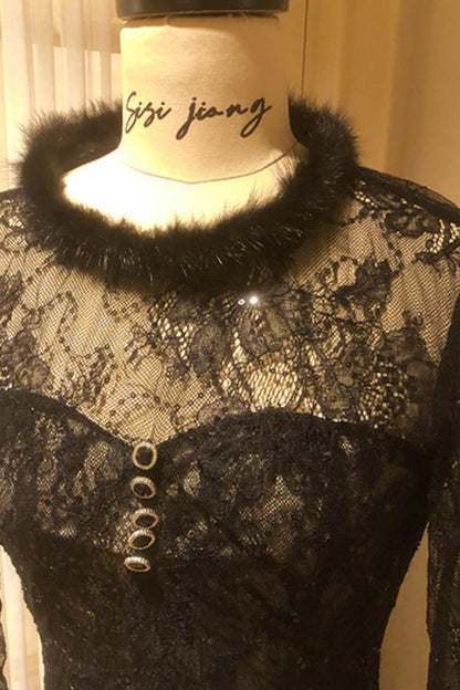 フレンチエレガンスフィッシュテールドレス