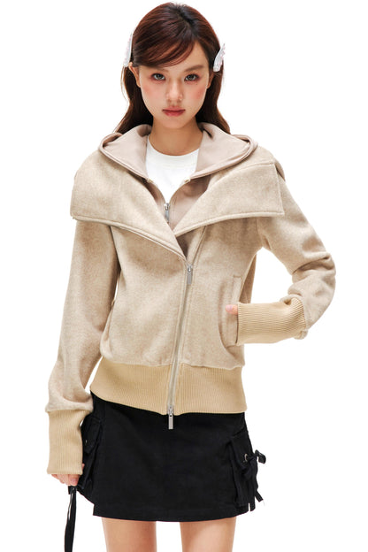 Double-Ended Zipper Coat