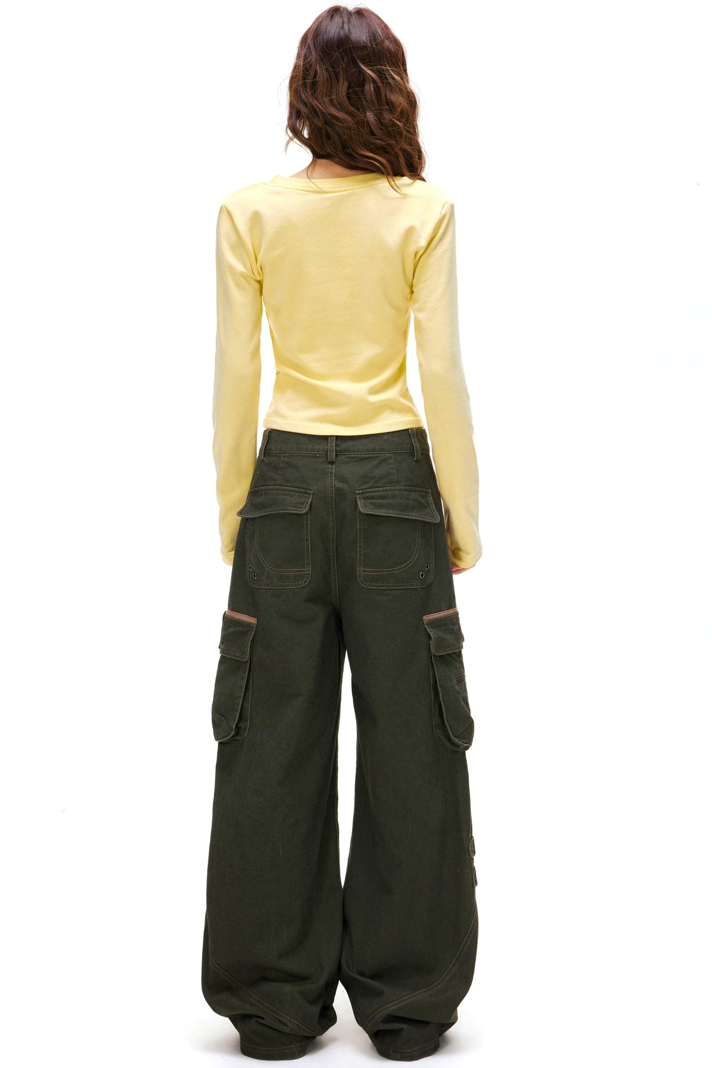 レトロアーミーカーゴパンツ