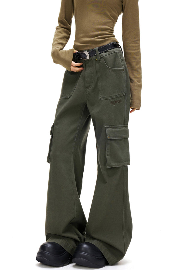 レトロモードカーゴパンツ