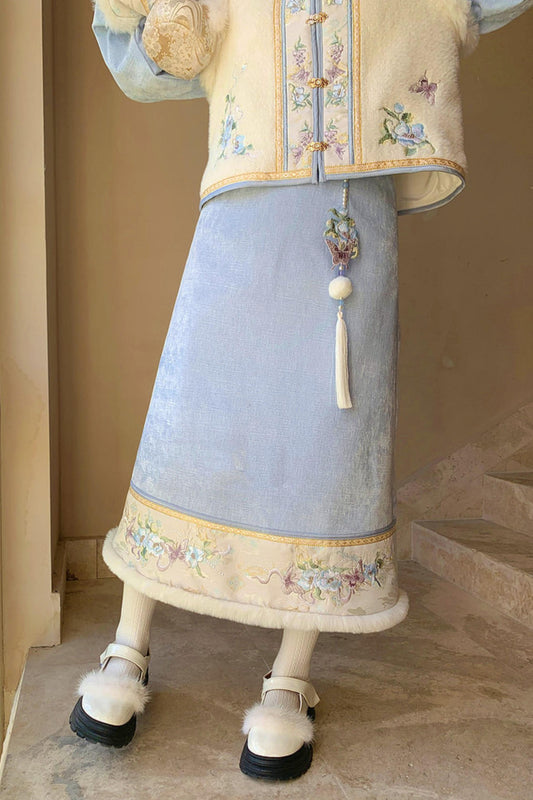 レトロチャイナロングスカート