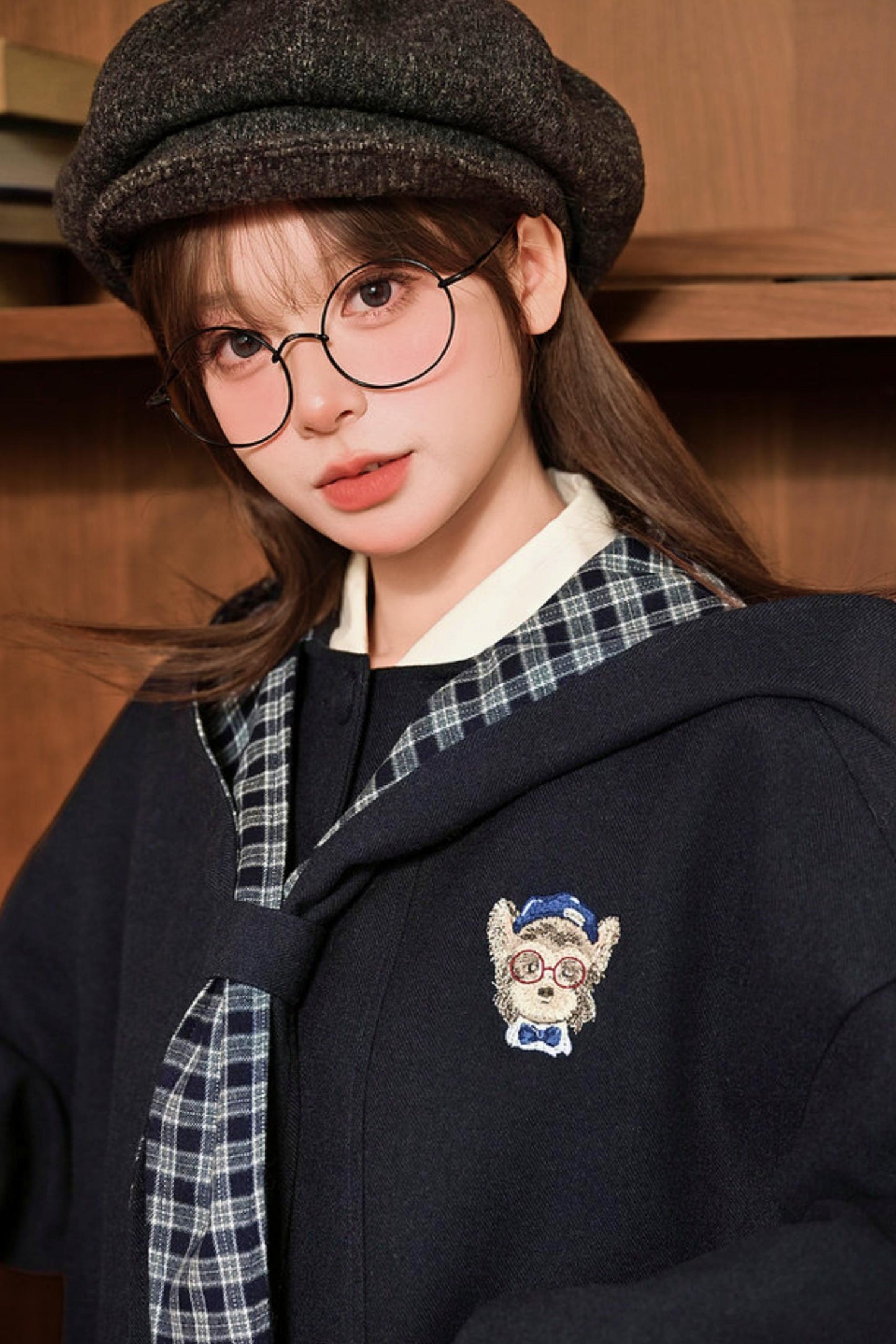 Tribal Patchwork Hooded Jacket