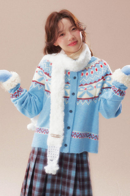 Snow Sweet Splash Scarf