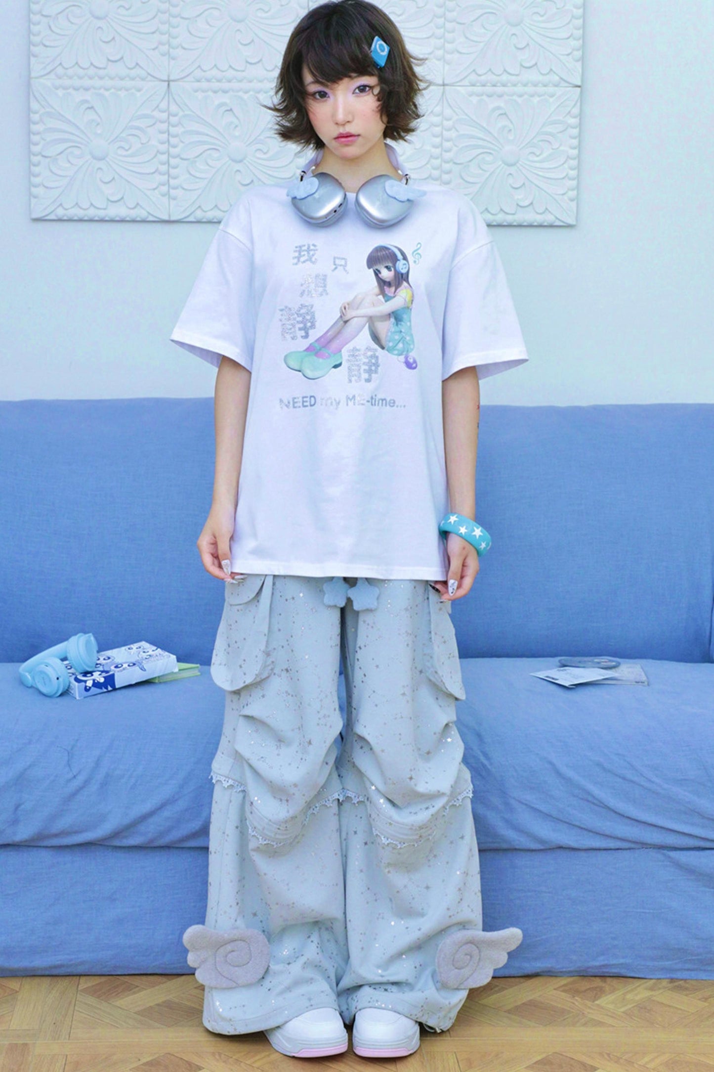 Angel Wing Cargo Pants
