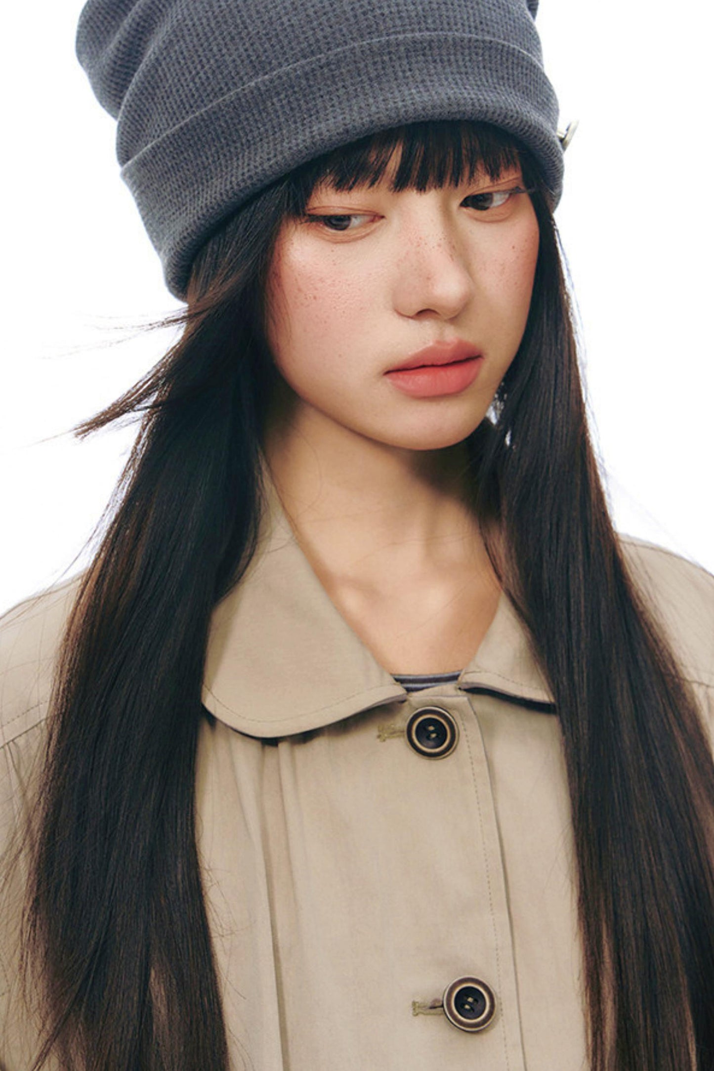 ダブルサイドドールカラーコート