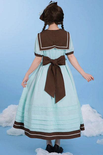 Classic Marine Lolita Dress + Accessories