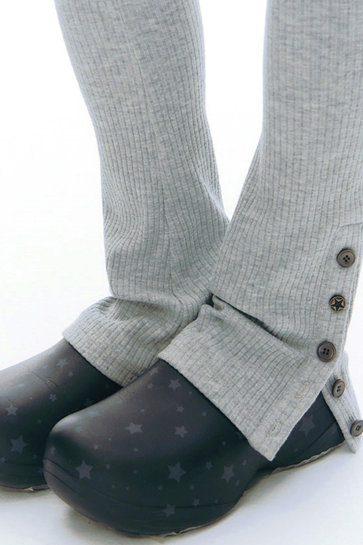 スリムスリットヘムレギンス