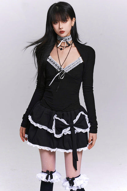 Sweet Ghost Girl Skirt