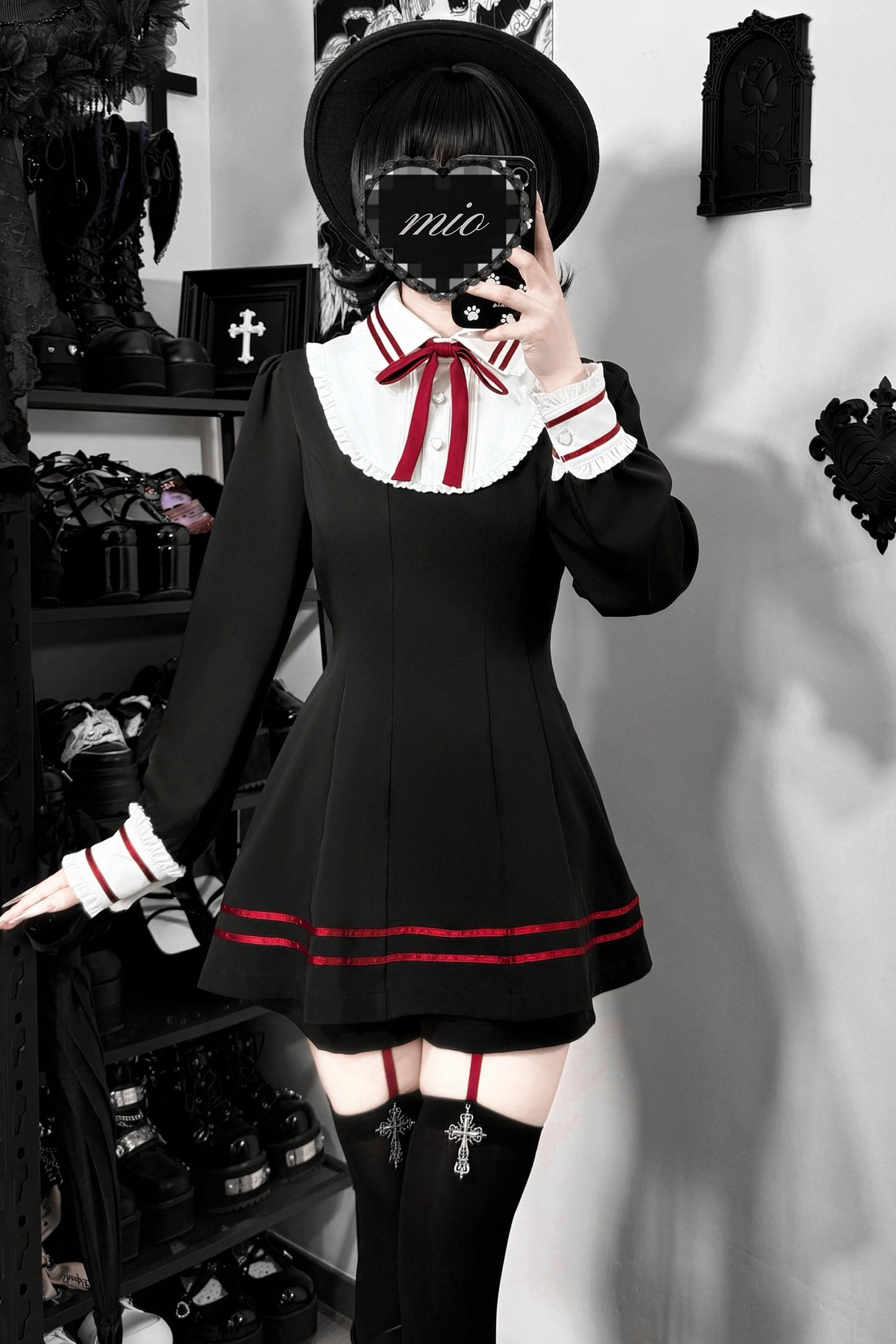 Gothic Academy Lady Dress Set