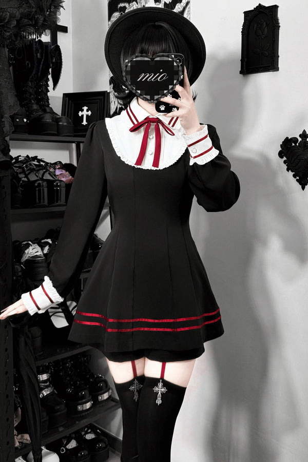 Gothic Academy Lady Dress Set