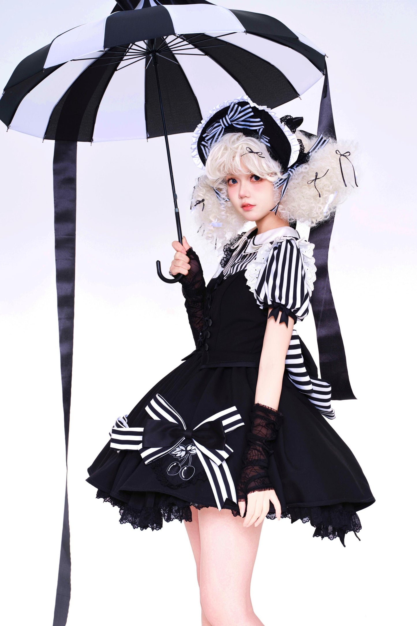[Pre-Order] Gothic Circus Lolita Dress + Accessories