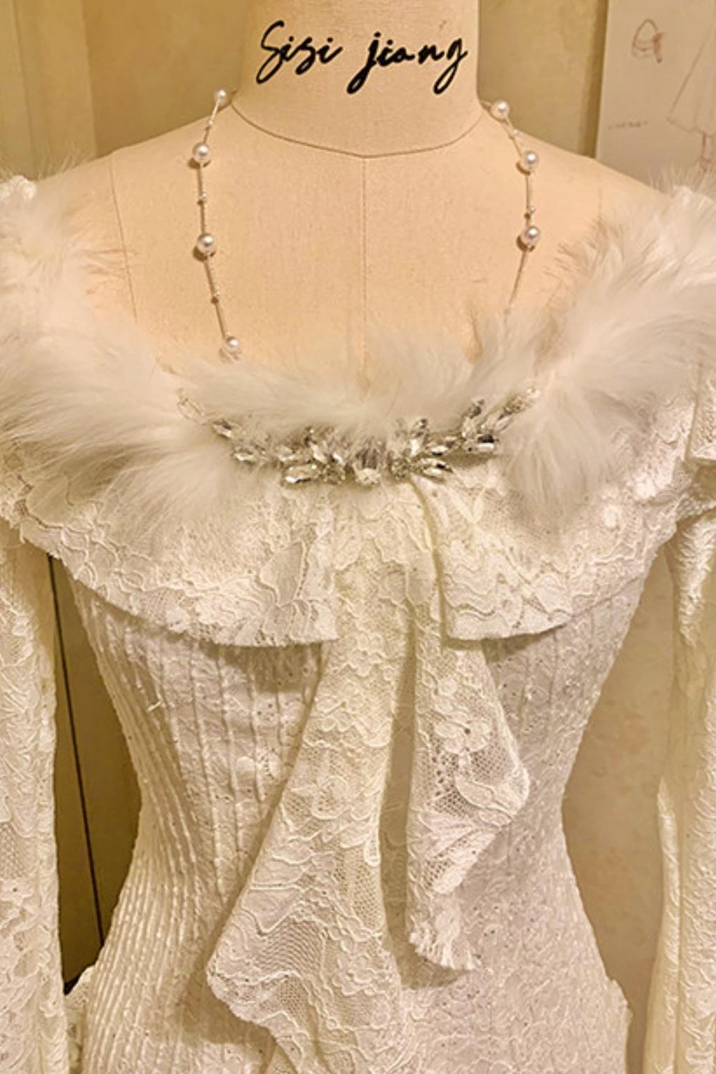 Retro Palace Lace Dress