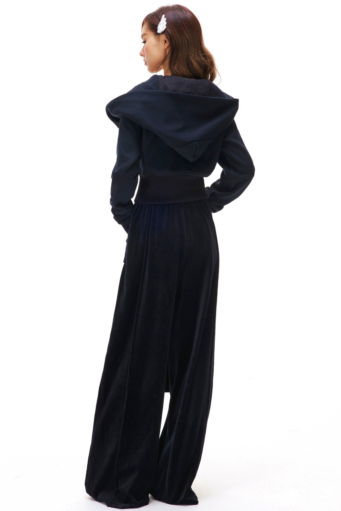 Lapel Fleece Zipper Jacket