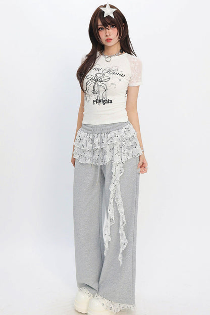 Star Ribbon Y2K Top