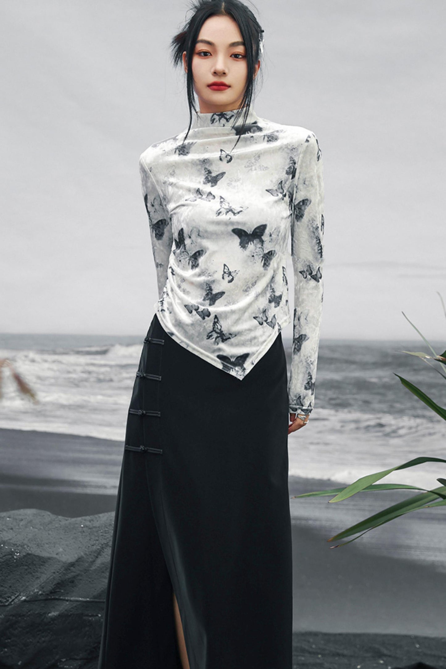 ベルベットインクスタイルバタフライトップ