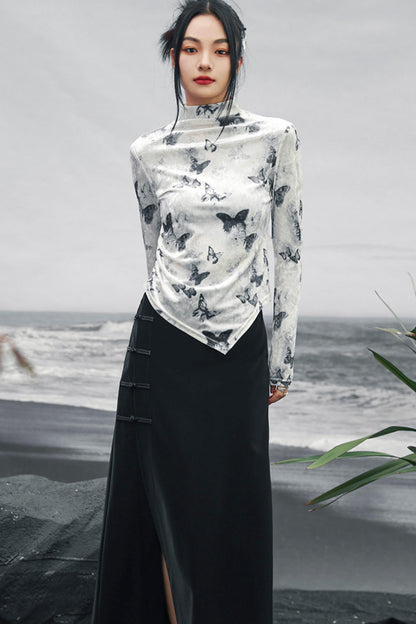 ベルベットインクスタイルバタフライトップ