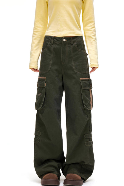 レトロアーミーカーゴパンツ