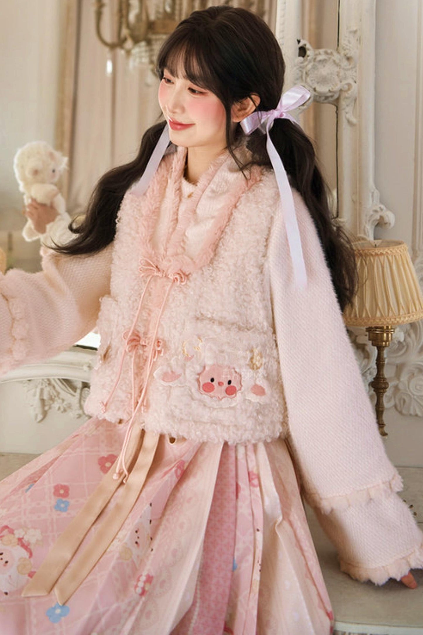 Chinese Sheep Embroidery Vest