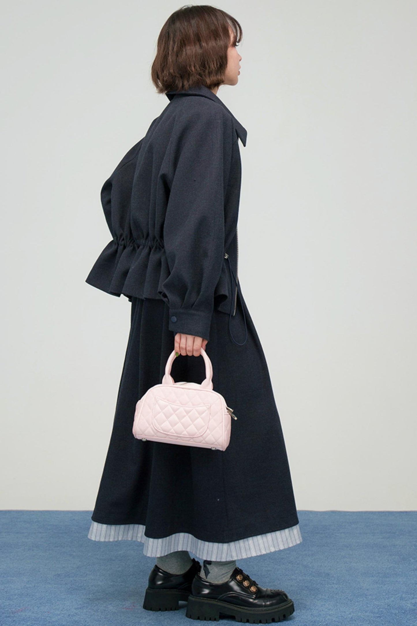 ディープシーブルージャケットスカートセット