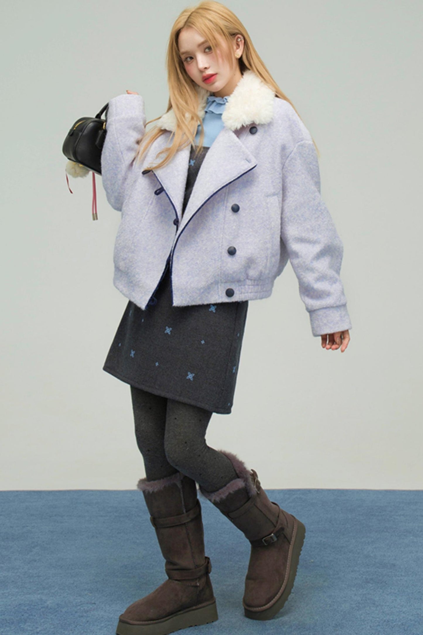 クラウドブルーファーリージャケット