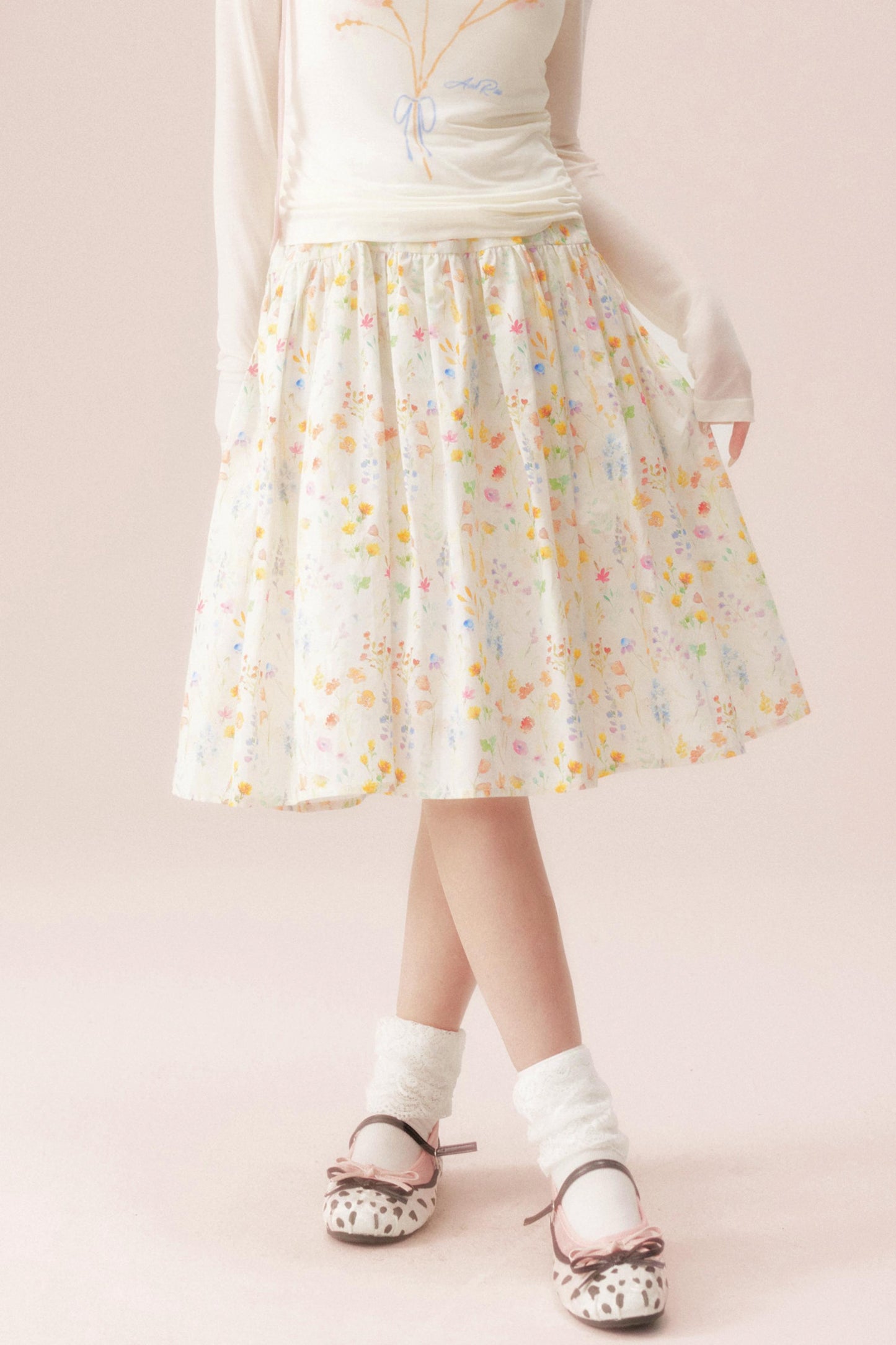 Four Seasons Floral Skirt