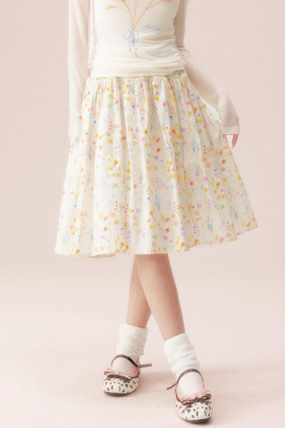Four Seasons Floral Skirt