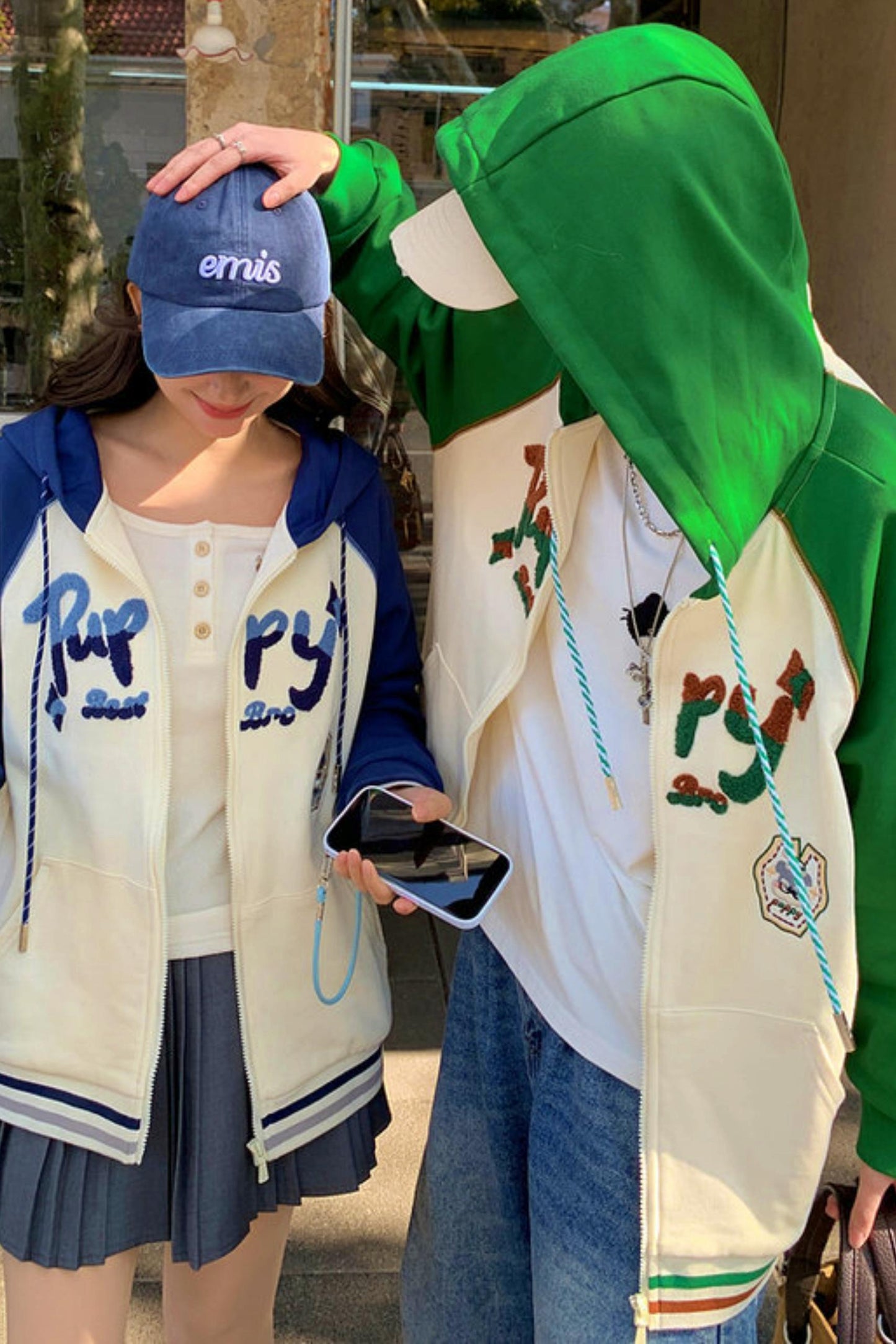 Mori Embroidered Hooded Jacket