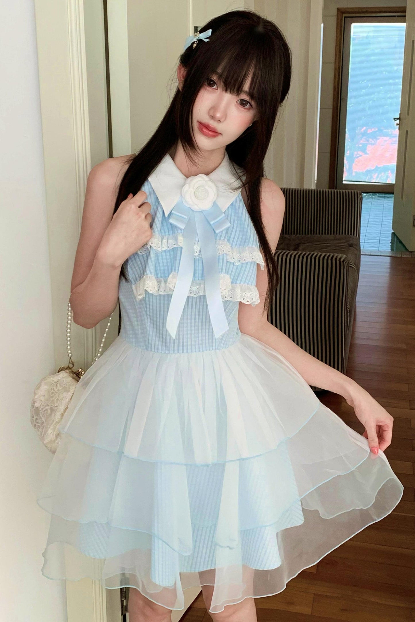 Chiffon Layered Princess Dress