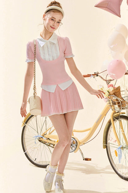 Pink Preppy Girl Set