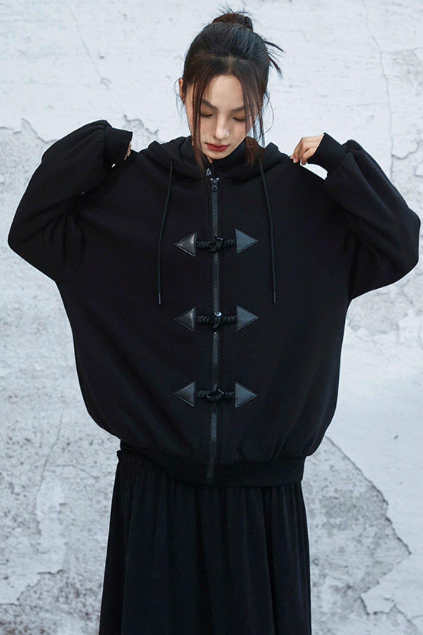 Hooded Fleece Winter Jacket