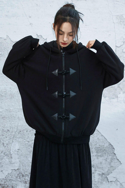 Hooded Fleece Winter Jacket