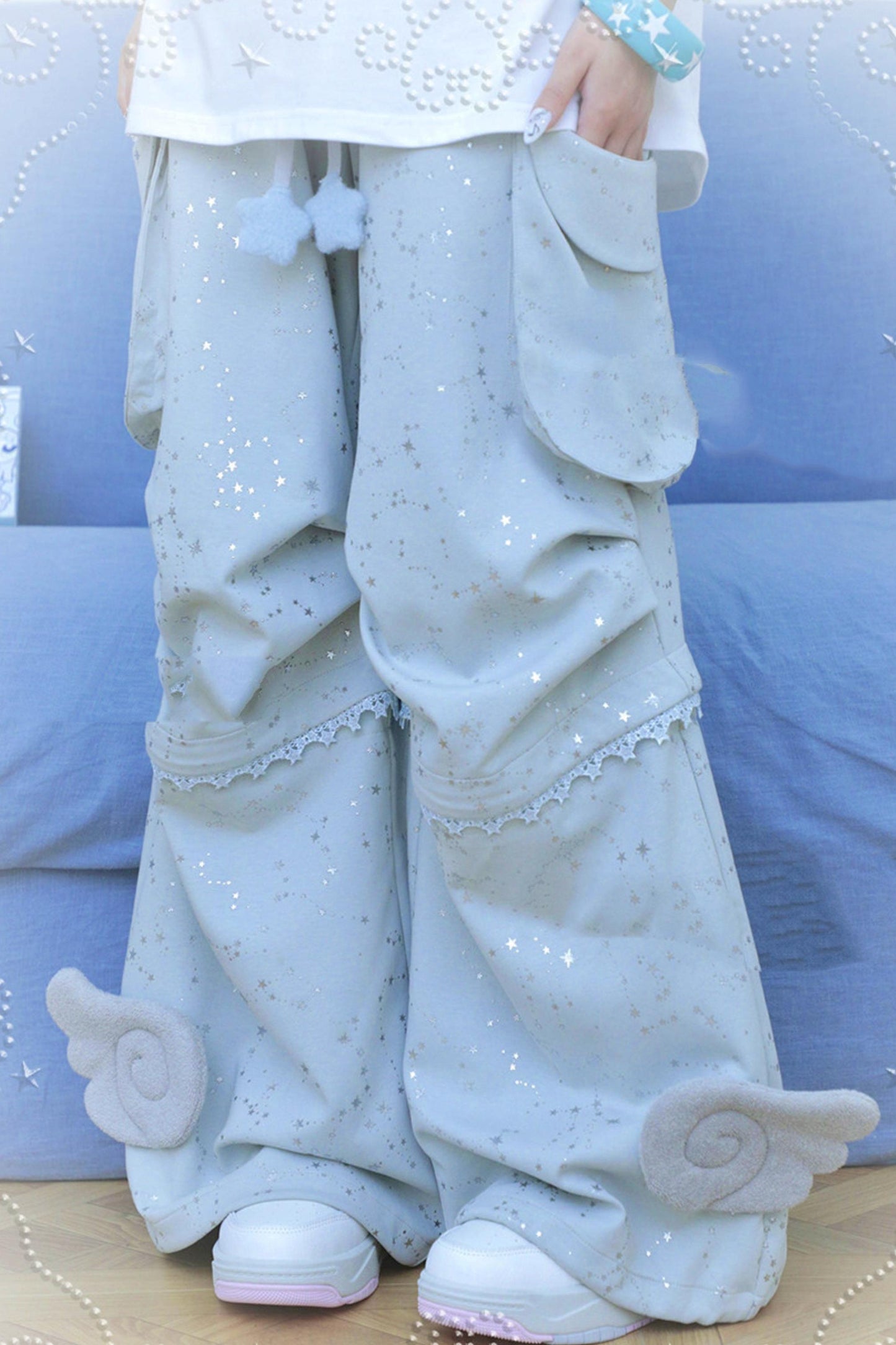 Angel Wing Cargo Pants