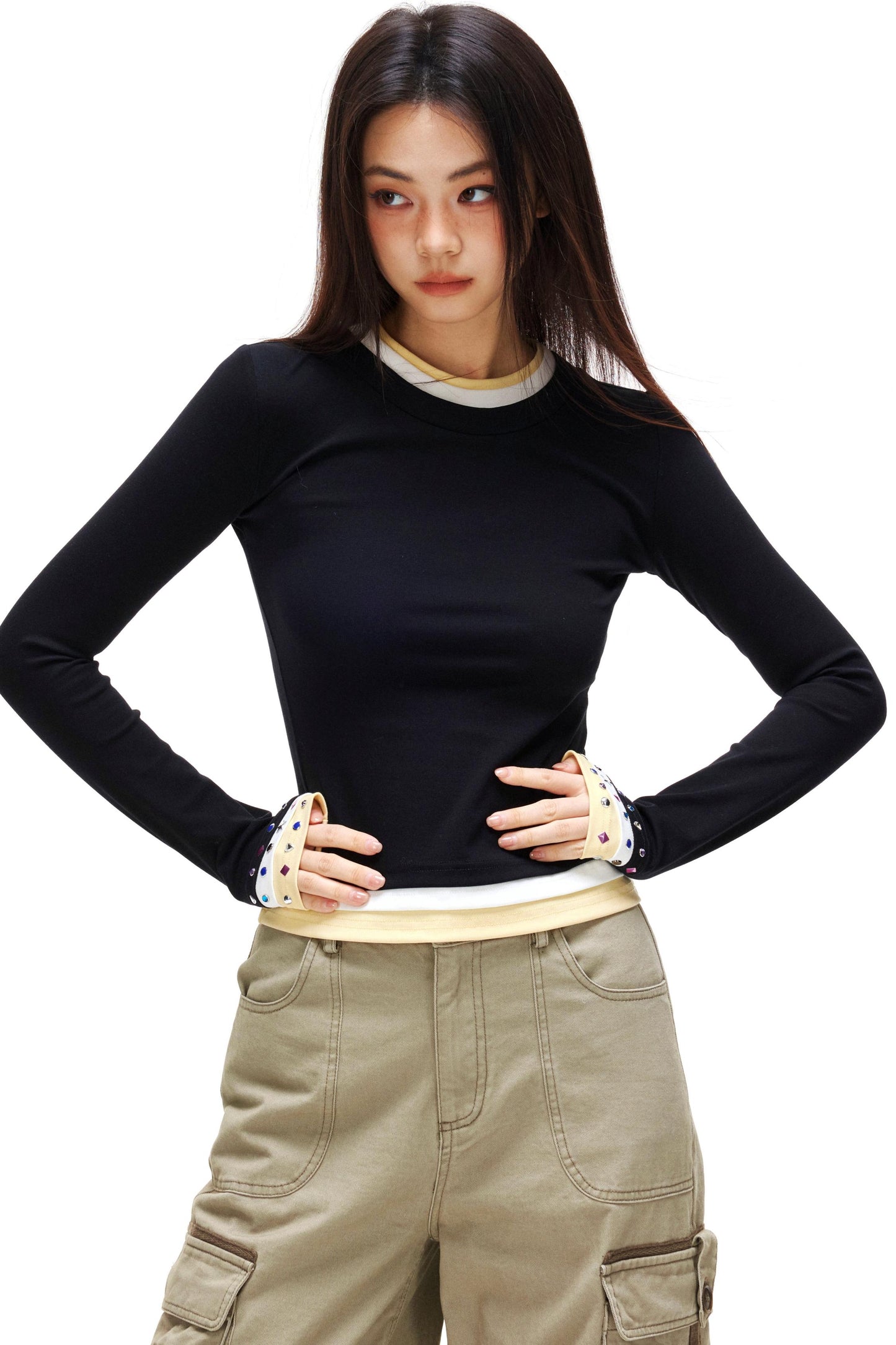 スパイスガールスリムトップス