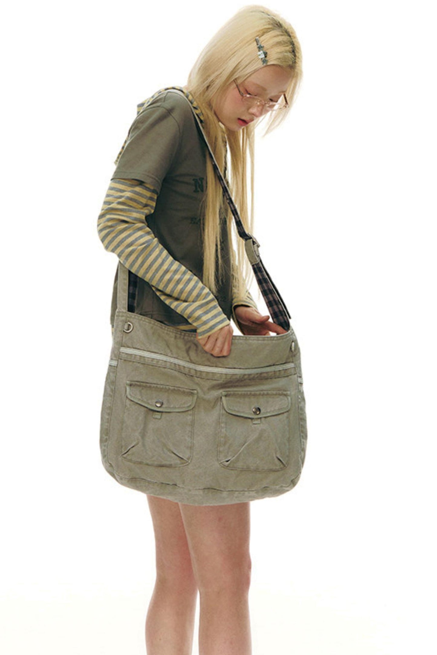 Vintage Patchwork Canvas Bag