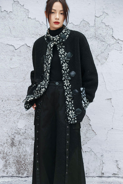 レトロブラックモードチャイナコート