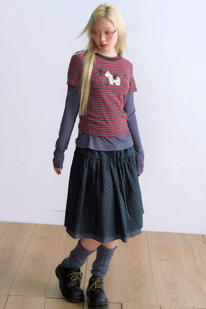 ポニーパッチデザイントップス