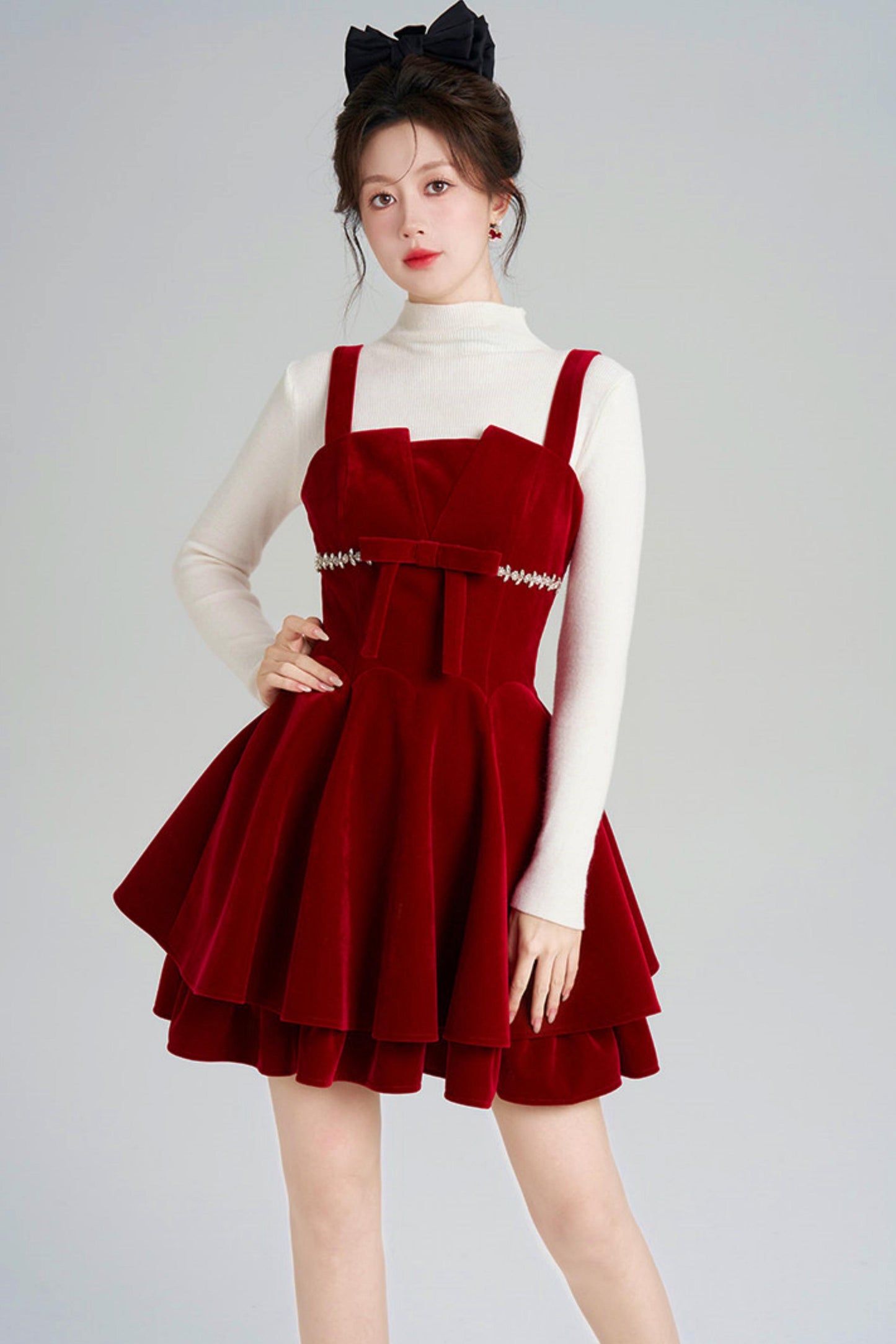 Velvet Camisole Dress