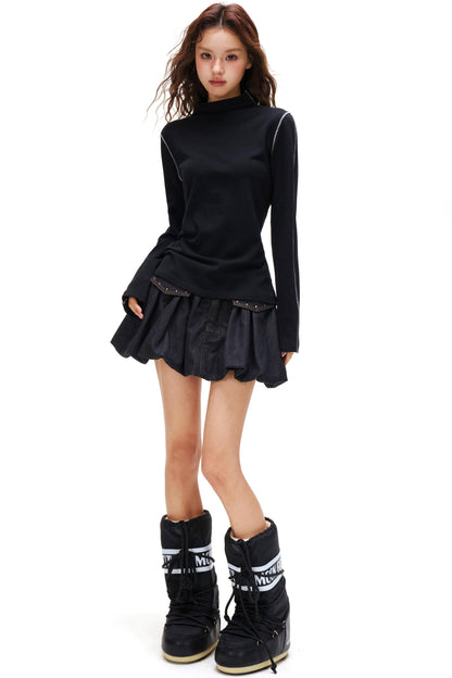 Moose cashmere slim sweater