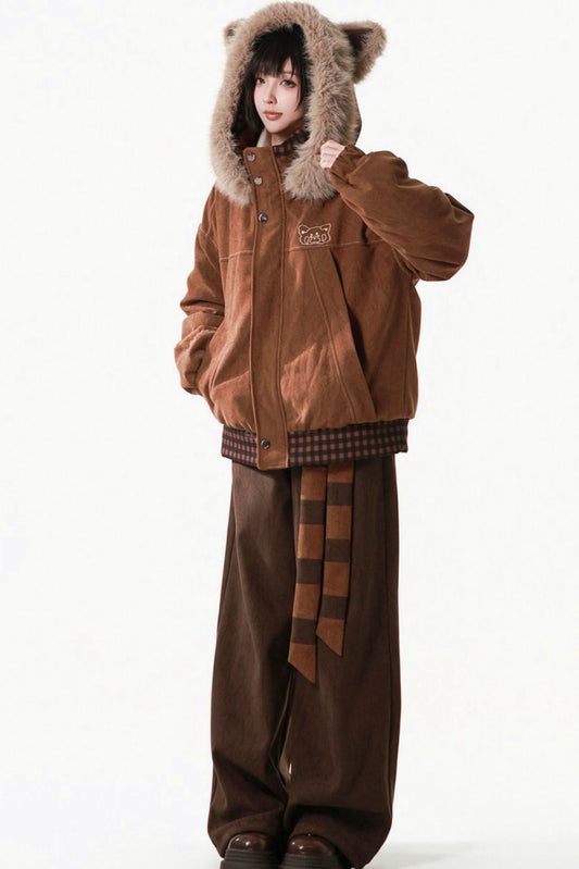 ブラウンベアファージャケット+パンツ