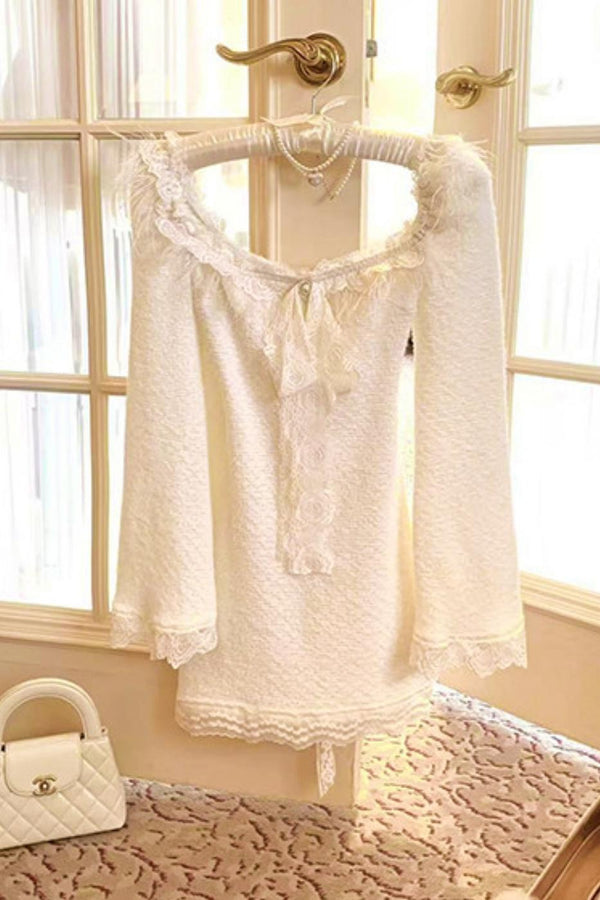 フレンチスイートスリムレースドレス