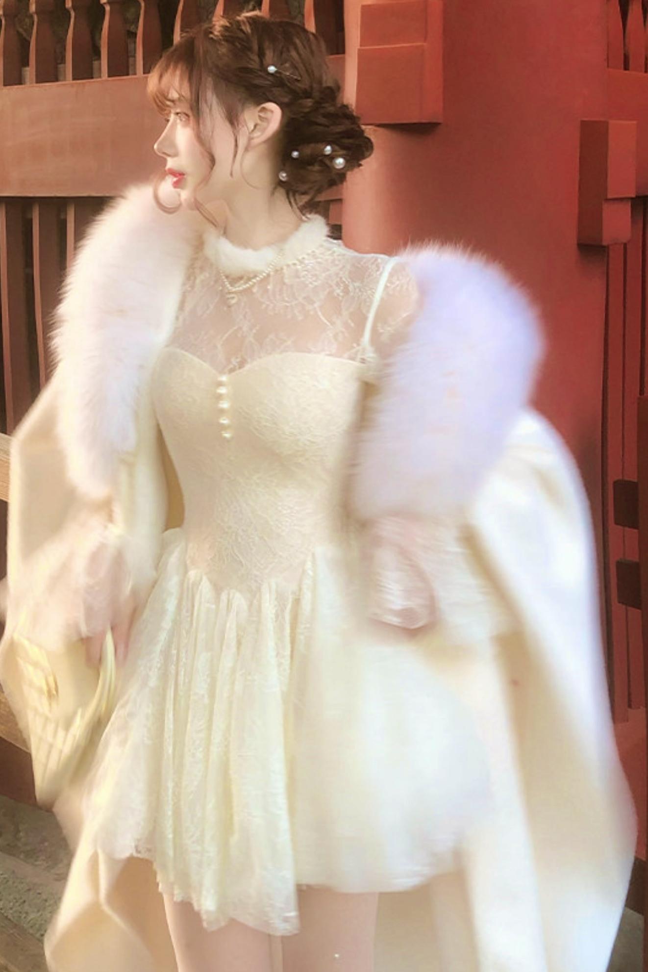 Edelweiss Cloak Cape Coat