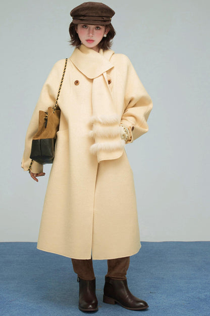 バタークロワッサンウールコート